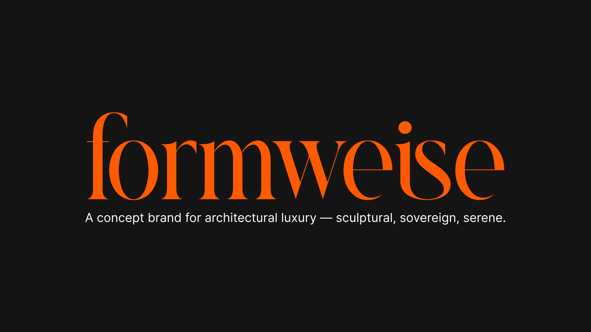 Formweise brand identity