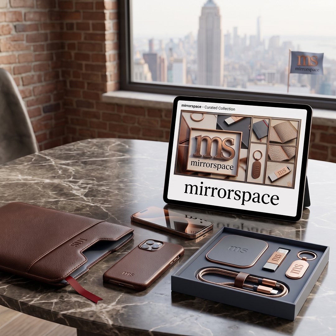 MirrorSpace brand identity